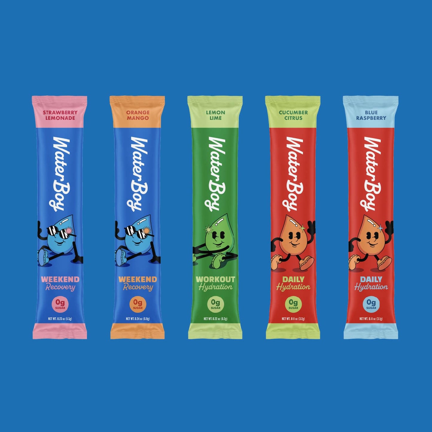 Waterboy Hydration - Trial Pack - 5ct