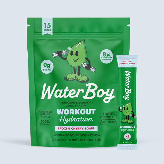 Workout Hydration Frozen Cherry Bomb