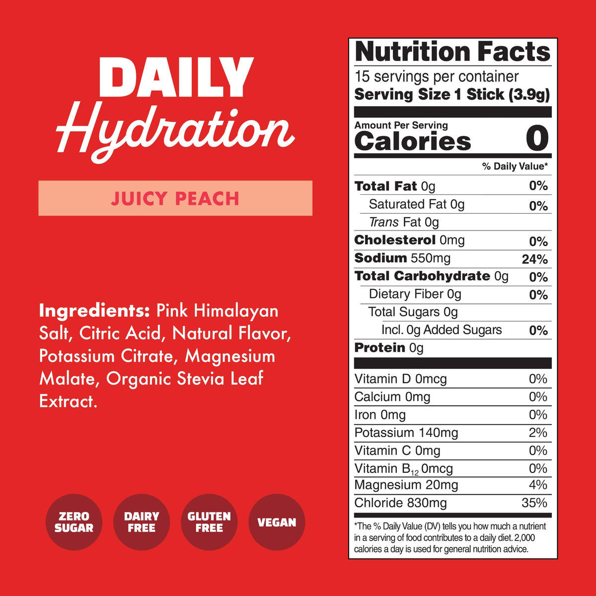 Daily Hydration Juicy Peach