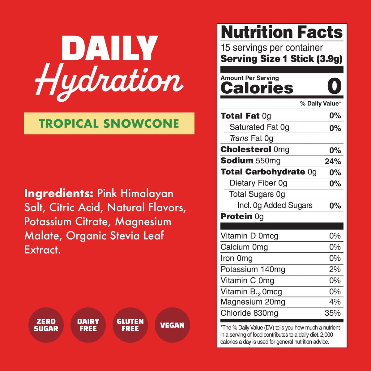 Daily Hydration Tropical Snowcone