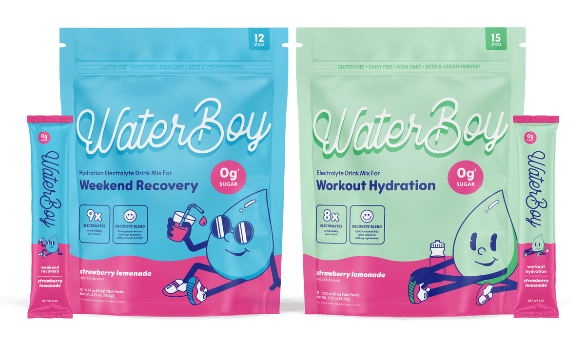Waterboy Hydration Blue Raspberry Waterboy
