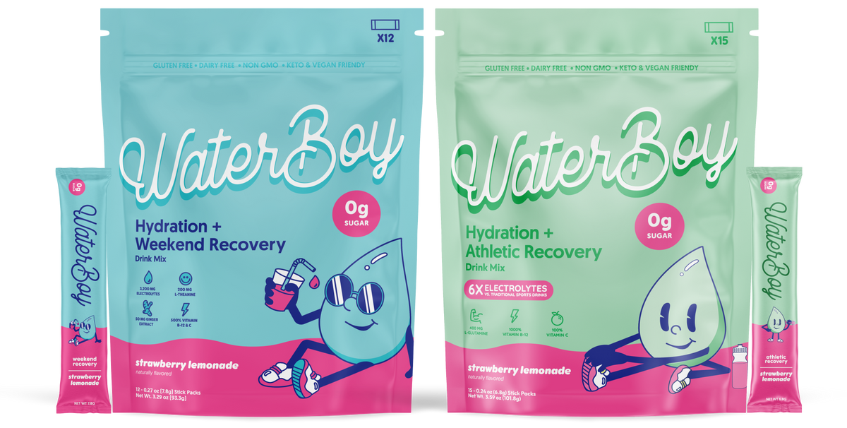 Waterboy Hydration Blue Raspberry Waterboy